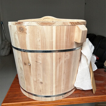 蒸饭桶蒸饭木桶商用糯米饭团大小饭甄香杉木酒蒸子带盖家用木制蒸笼