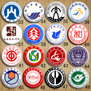 交通现代艺术英才政法协和管理体育女子学院校徽胸针39山东政法学院