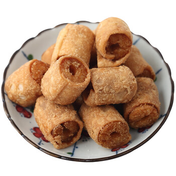 网红零食抖音同款广东特产油炸小吃小卷儿时怀旧食品小时候的零食