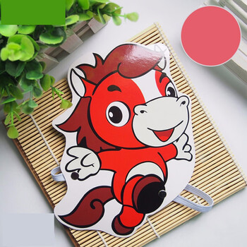 唯利多新款幼儿园教学用品儿童游戏面具舞台表演道具角色扮演动物头饰