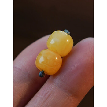 静黛琥珀蜜蜡隔珠单珠散珠配珠桶珠文玩百香白玉金刚星月菩提配饰精品