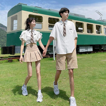 cos性感学生制服可爱水手服女jk学生装校服软妹主套装情侣装夏装高级