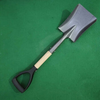 工具园林赶海菜地铲子工兵铲园艺工具大铁铲户外种花院奔新农 大平铲