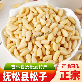 吉林省长白山抚松县露水河镇特产松塔籽许经安正宗松子果仁松子仁 250