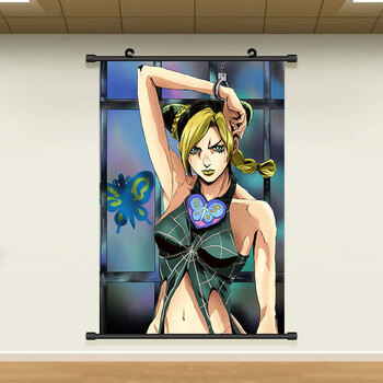 jojo的奇妙冒险石之海海报 空条徐伦海报石之海壁纸动漫周边免打孔