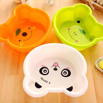 加厚卡通盆子家用大小号洗脸盆学生宿舍洗衣盆洗菜洗脚塑料盆绿色大号