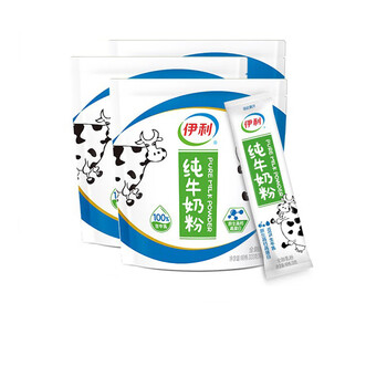 伊利 纯牛奶粉100%生牛乳320g内蒙古经典纯奶粉 纯牛奶粉320g*1袋
