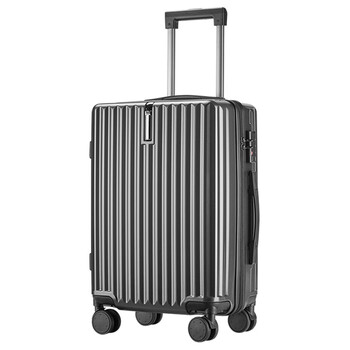 攀岩者拉杆箱24寸tsa锁时尚行李箱韩版万向轮女学生流行密码旅行箱 深