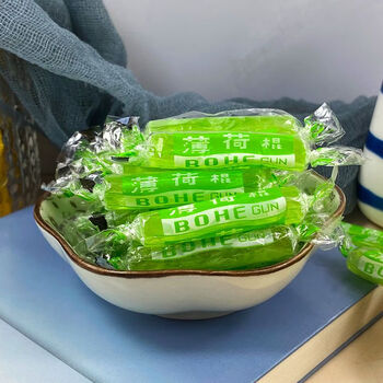 德临门老式薄荷糖硬糖清凉正宗四川传统薄荷糖口香糖怀旧食品老式扭结