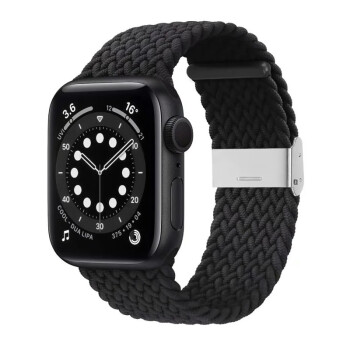 苹果手表applewatchs7表带彩虹尼龙编织透气卡扣iwatch6se5324代表带