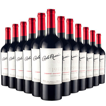 美国原装进口红酒加州乐事lot1933赤霞珠干红葡萄酒750ml加州乐事葡萄
