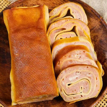 hywlkj豆皮肉卷 东北五香干豆腐卷哈尔滨特产熟食小吃夹心千张豆腐