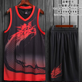 hkbq龙舟服套装男端午节龙舟比赛服成人背心龙纹球衣男女定制比赛队服