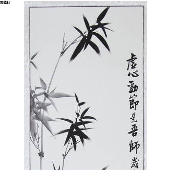 郑板桥墨竹字画书画作品水墨画手绘花鸟真迹竖幅 彩竹子挂轴 卷轴画