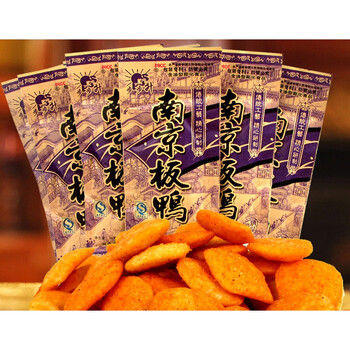 南京板鸭零食22g*40袋8090后怀旧零食小卖部小吃经典膨化休闲食品