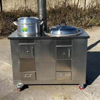 不锈钢柴火灶家用材火灶烧柴农村柴火灶家用农村不锈钢家用烧木材柴火