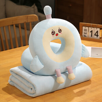 小米石蛋仔午睡枕小学生桌上趴睡枕专用儿童趴趴枕睡觉神器午休蛋抱琼