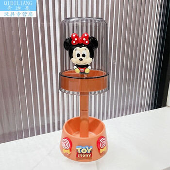 艾特汪汪刷牙杯卡通儿童漱口杯刷牙杯子男女孩牙缸电动牙刷杯架牙具