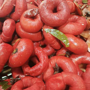 圈圈肠 网红款手工套肠熟食真空包装猪大肠零食小肠特产 全熟套肠1000