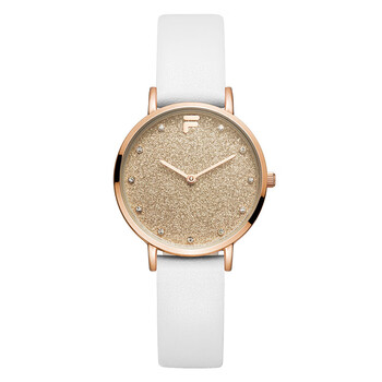 斐乐fila手表女士裴乐满天星石英女款学生生日礼物616010532mm