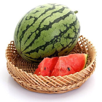 青尊园小糖丸西瓜新鲜应季水果麒麟西瓜网红手撕小西瓜现摘薄皮 两个