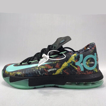 凯文杜兰特6代篮球鞋 鸳鸯夜光kd6学生实战男低帮气垫战靴 明星 40