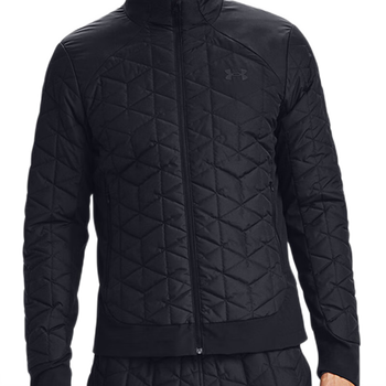 安德玛(under armour) ua storm coldgear男士经典复古黑防风保暖棉服