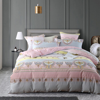 彩翼家纺 纯棉 四件套 床上用品 全棉四件套1.5/1.