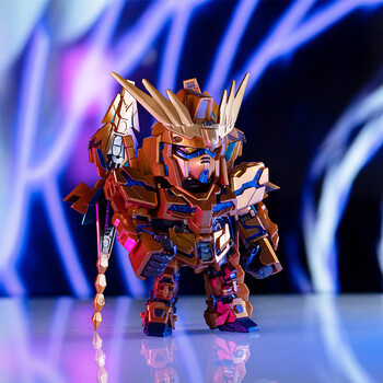 万代 qmsvmini 独角兽自由高达系列潮玩模型万代盲盒 颜色分类:独角兽