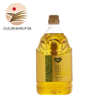 鑫龍清 内蒙古特产亚麻籽胡麻油一级食用油月子油 1.8L