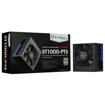 SilverStone 1000W ׽ƶ̰ȫģ ST1000-PTS ATXԴ14cm/Сͻ/ʱ꣩