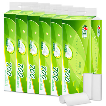 【居家必备】 心相印卷纸无芯大卷纸卫生纸实惠装纸巾心心相印家用