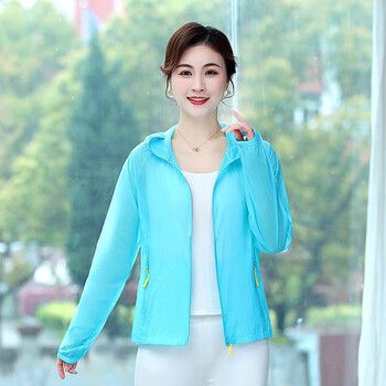 角择中年妈妈防晒衣中老年女防晒衣妇女防晒服夏天穿的夏装宽松防嗮衣