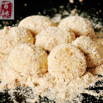 庆元糍粑年糕土特产麻糍小吃糍粑农家手工纯糯米糍果送豆粉750g