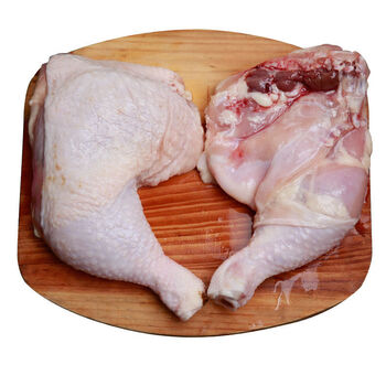 新鲜冷冻鸡边腿生鸡腿鸡大腿生鲜鸡腿肉琵琶腿冷冻鸡腿腿斓维品鸡边腿