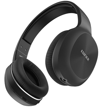 edifier/漫步者 w800bt plus真无线蓝牙耳机运动音乐通话头戴式耳机长