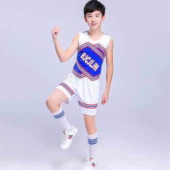 马樱红雨 儿童啦啦操表演服装中小学健美操舞蹈裙幼儿啦啦队新款校运