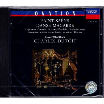 Saint Saens 圣桑骷髅之舞cd 郑京和迪图瓦 京东jd Com