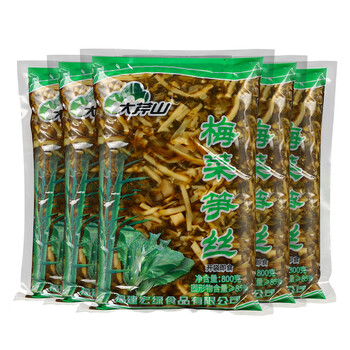 鲜有志哺食旺大芹山酒店笋丝800g*10袋泡菜福建酱菜咸梅菜下饭菜小菜
