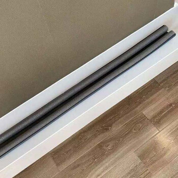 挡门条门底密封条防风条门窗缝隙胶条门缝挡风条门缝保温防尘 白色