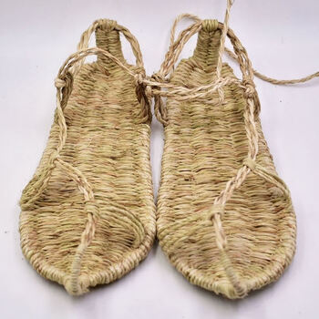 草鞋男草鞋男款老式传统编制鞋青苎麻民族风透气天然夏天草编鞋子