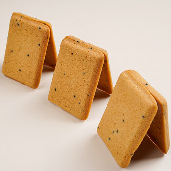 干酪蛋糕鸡蛋煎饼点心糕点薄脆鸡蛋卷早餐饼干零食 干酪饼干【芝麻】