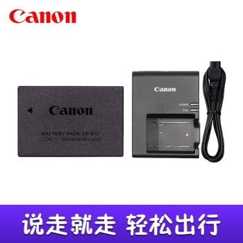 佳能（Canon） 相机原装电池LP-E17佳能200D二代 R8 R10 R50 750D  800D 850D M6二代电池充电器 【推荐】LP-E17电池+E17C充电器