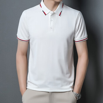 来步缘夏装夏季短袖男polo衫男士体恤冰丝翻领衣服薄款青年商务休闲