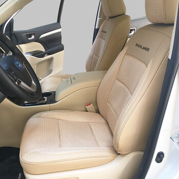 丰田汉兰达座套 09-18款5座7座汉兰达专用全包围坐垫套 原车线条四季