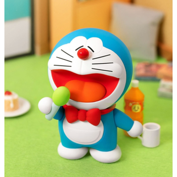 闲暇时光系列盲盒叮当猫蓝胖子多啦机械摆件礼物 歌唱家(开盒确认) 官