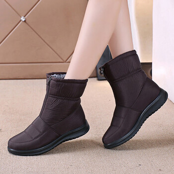 多走路duozoulu断码棉鞋女冬季加绒加厚大码4143妈妈鞋防滑老年人外穿