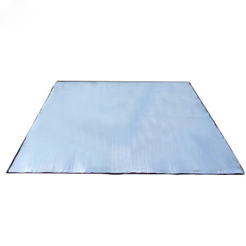 户外帐篷防潮垫坐垫 便携隔凉防水耐磨地垫 2.4*2.4m 铝膜垫