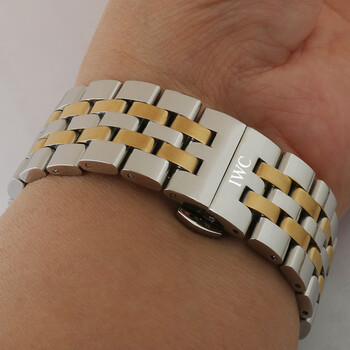 万国手表表带原装匠心高端原装iwc万国表带钢带实心飞行员小王子精钢