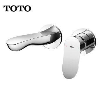 Toto龙头入墙式暗装水嘴tlg 铜合金卫生间冷热水洗脸洗手池面盆水嘴龙头标准款入墙龙头 水嘴长度175mm 图片价格品牌报价 京东